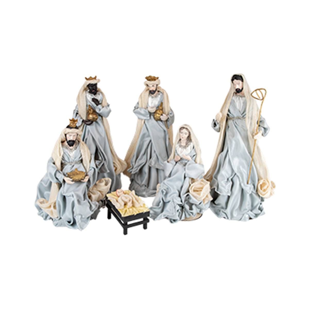 PRESEPIO PLUS SEDA 6F/40CM AZUL CL