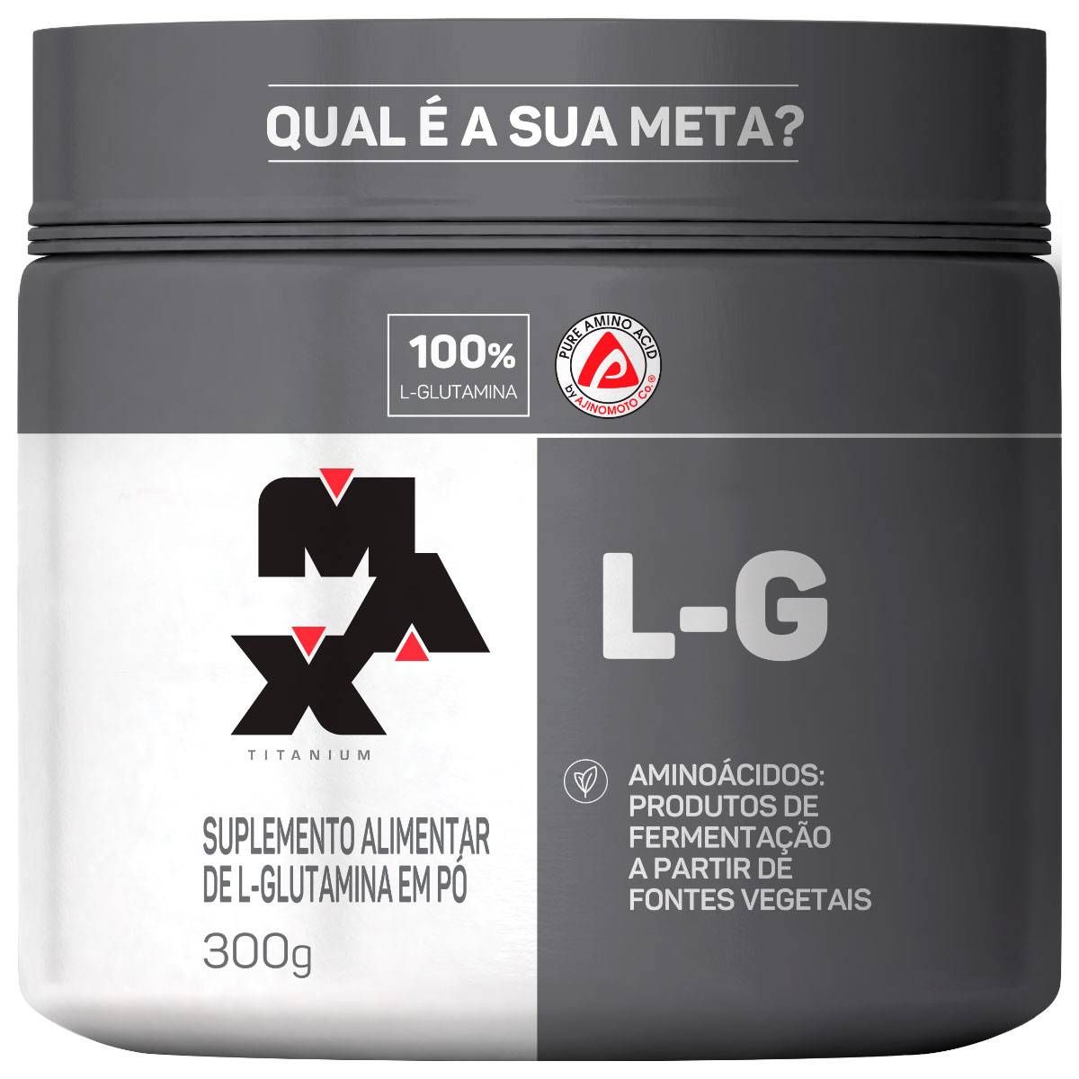 L-G GLUTAMINA POTE 300g - MAX TITANIUM