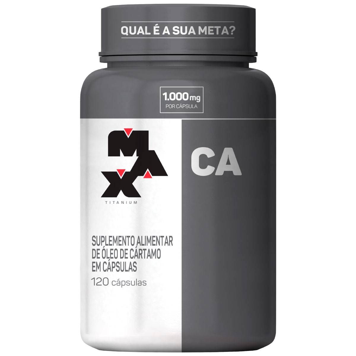 ÓLEO DE CÁRTAMO CA 120 CAPS MAX TITANIUM 1000MG POR CAPSULAS