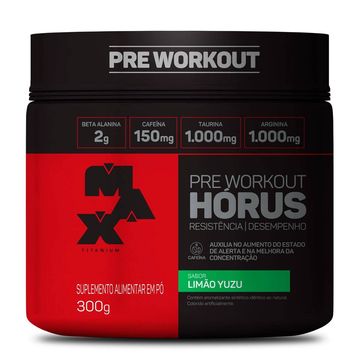 HORUS 300G LIMÃO YUZU MAX TITANIUM