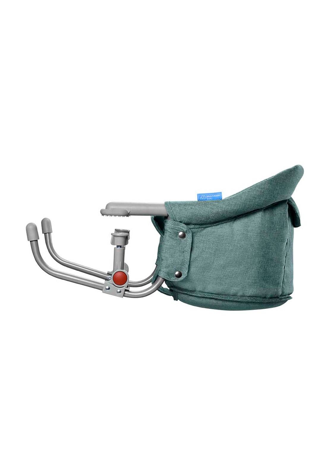 CADEIRA DE ALIMENTAÇÃO BEBÊ PORTÁTIL ENCAIXE DE MESA AZUL MULTIKIDS - BB612