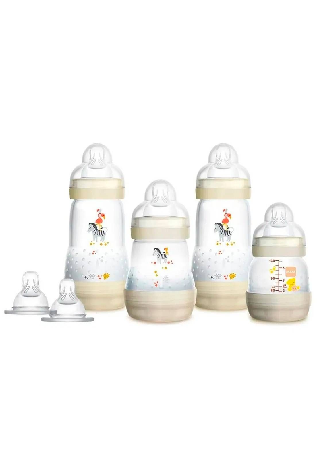 KIT MAMADEIRA MAM EASY START - FIRST BOTTLE - ANTI-CÓLICA  AUTO ESTERILIZAVEL - NEUTRA - MAM