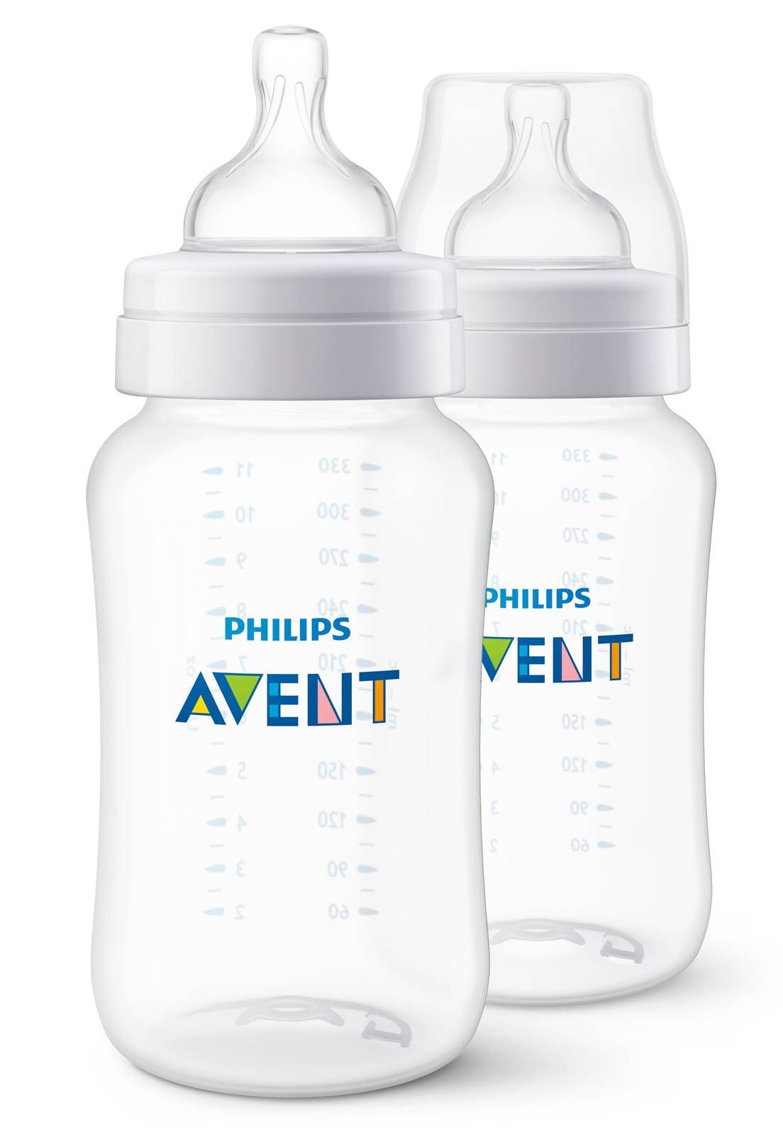 KIT MAMADEIRA MENINO MENINA AVENT 330ML  2 UNID CLASSICA
