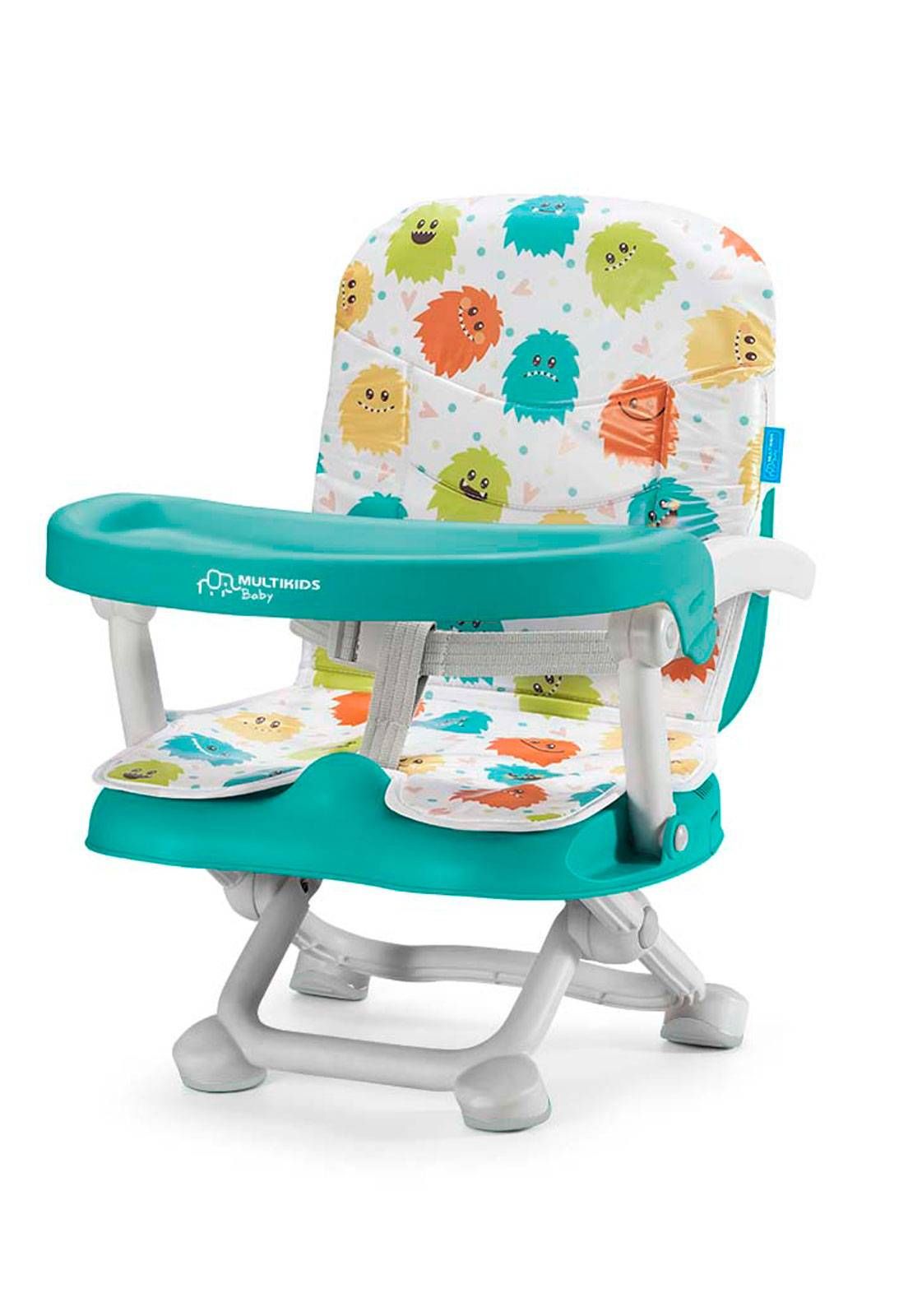 CADEIRA ALIMENTAÇÃO REFEIÇÃO BEBÊ PORTÁTIL MONSTRINHOS MULTIKIDS - BB603