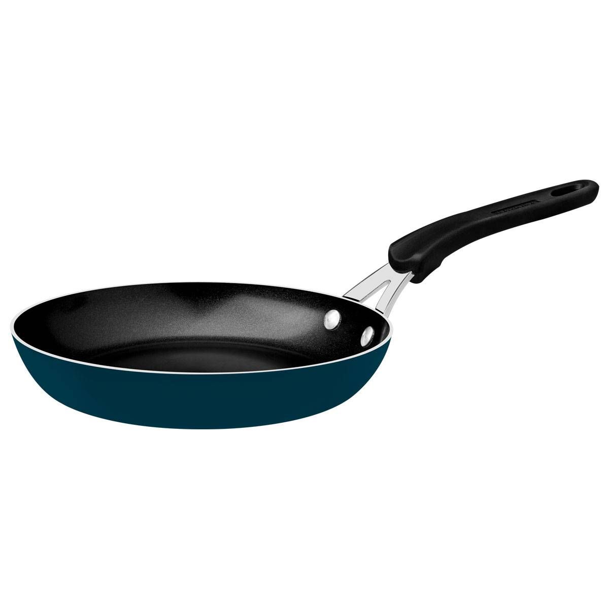FRIGIDEIRA TRAMONTINA TUNIS COM REVESTIMENTO INTERNO CERÂMICO E EXTERNO SILICONADO AZUL 20CM 0,9L