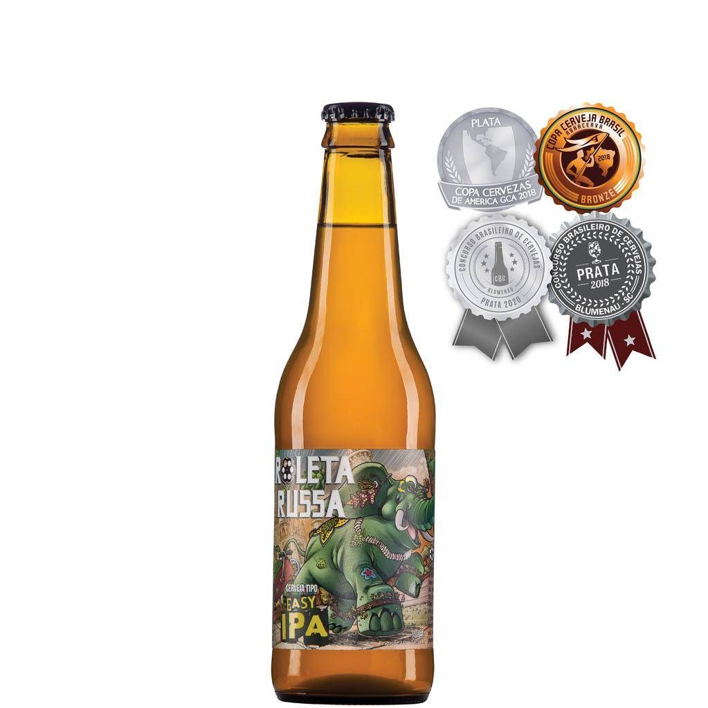 Cerveja Roleta Russa Easy IPA Longneck 330ml