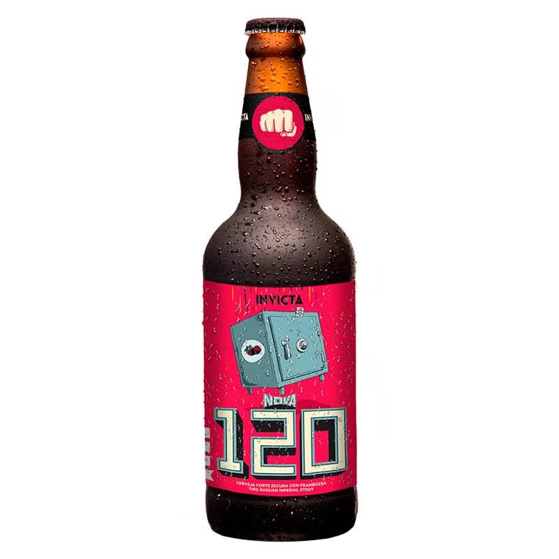 Cerveja Invicta 120 Framboesa 500ml