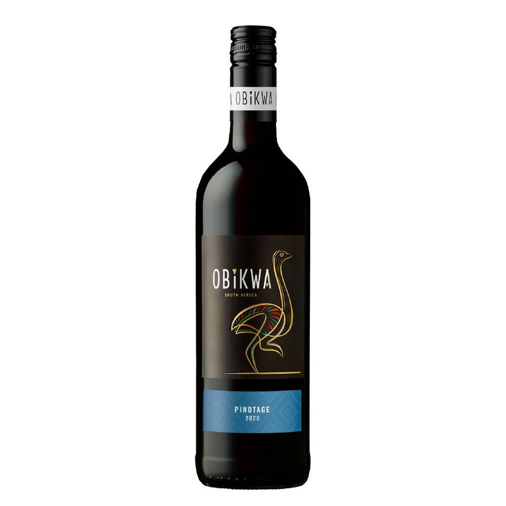 Vinho Obikwa Pinotage Tinto Meio Seco 750ml