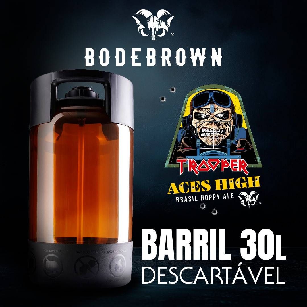 Chopp Bodebrown Aces High 30 litros PET