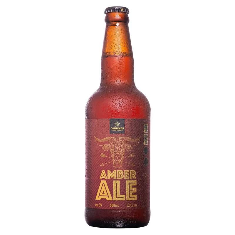 Cerveja Campinas Amber Ale 500ml