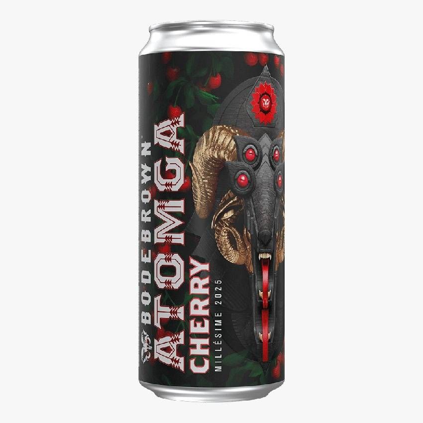 Cerveja Bodebrown Atomga Cherry Lata 470ml