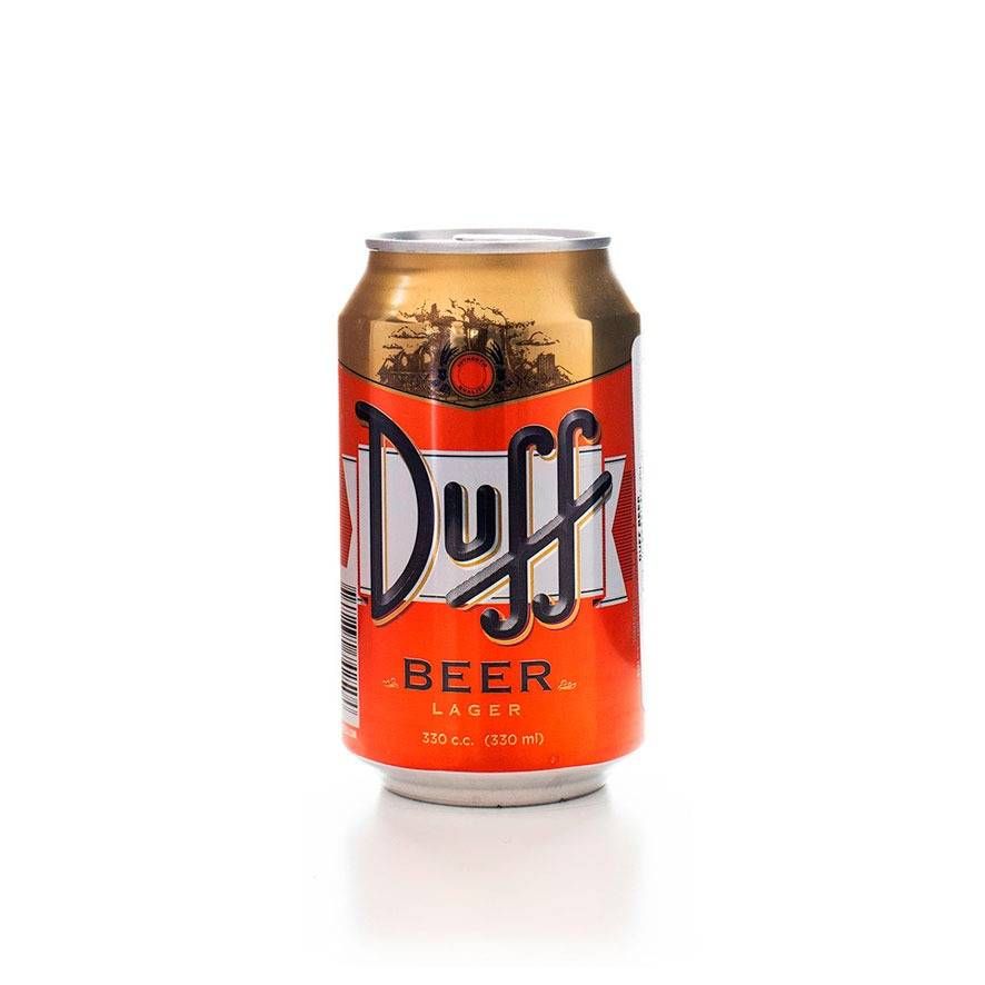 Cerveja Duff Beer Lager Lata 330ml