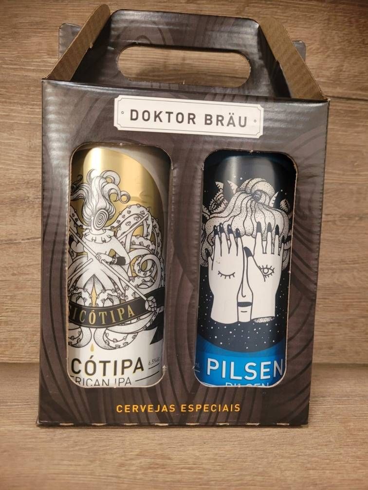 Kit (Montado) Doktor Brau Pilsen + Psicótipa 473ml