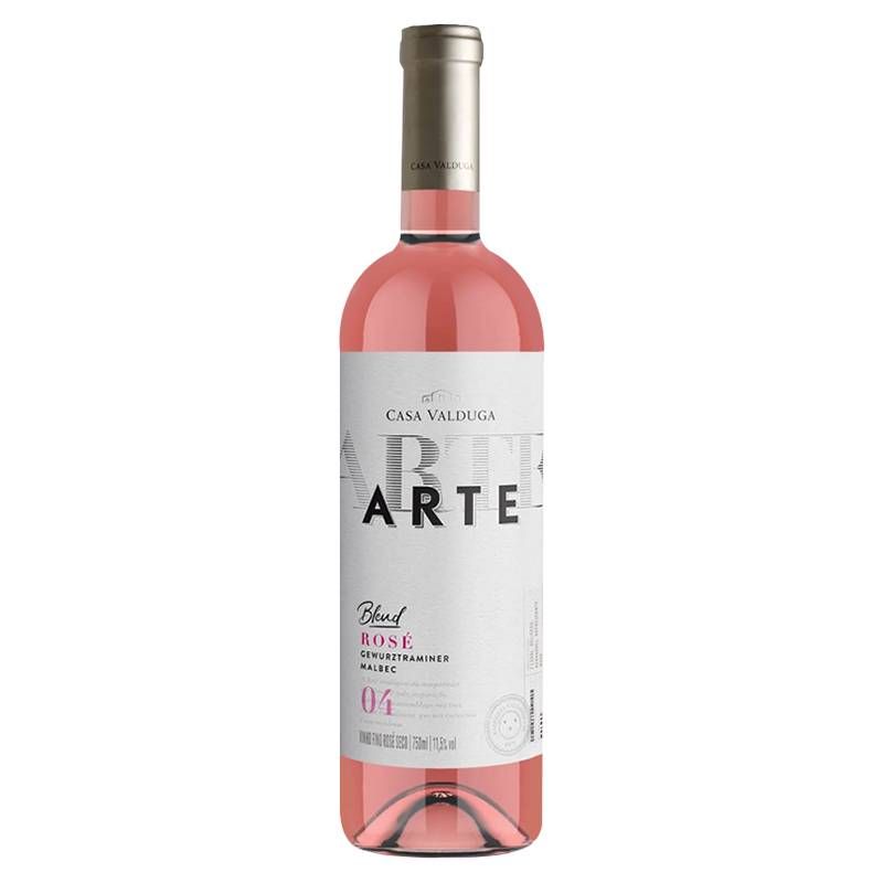 Vinho Casa Valduga Arte Rosé Blend 4 Gewurztraminer e Malbec 750ml