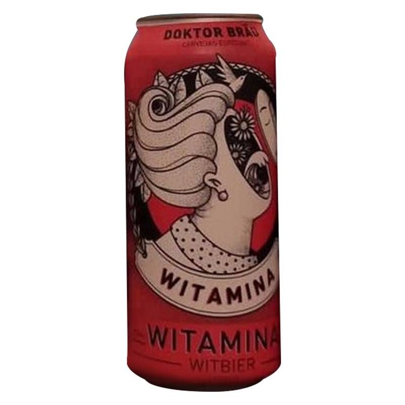 Cerveja Doktor Brau Witamina Witbier 473ml