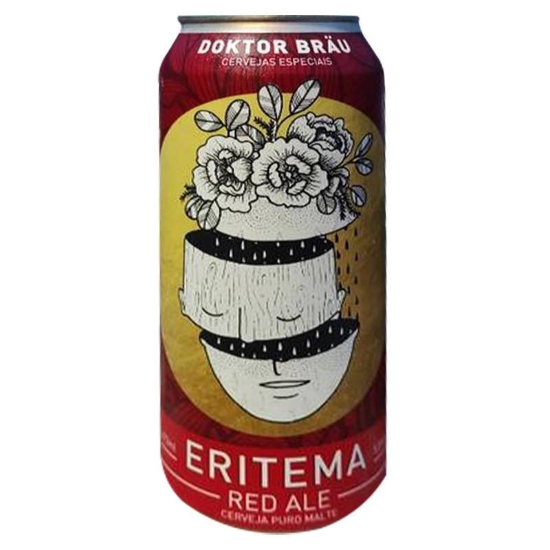 Cerveja Doktor Brau Eritema Red Ale 473ml