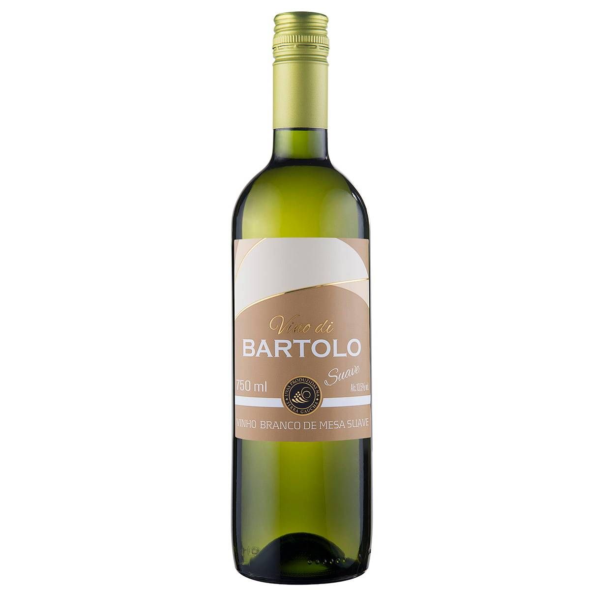 Vinho Garibaldi Vino Di Bartolo Branco Suave 750ml