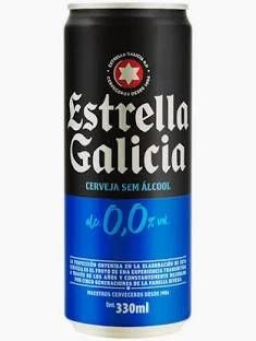 Cerveja Estrella Galicia 0,0% Pilsen Lata 330ml
