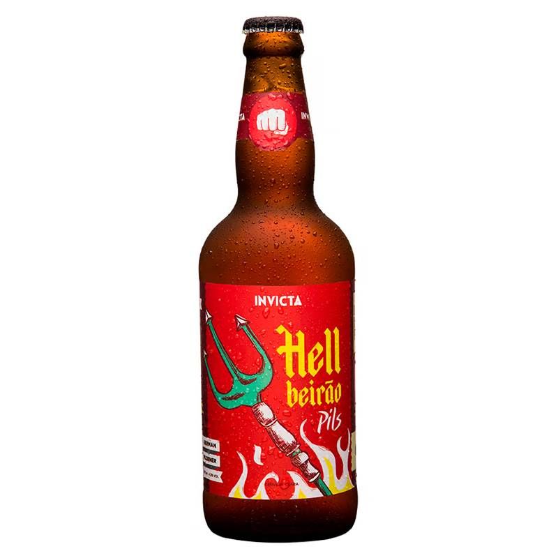 Cerveja Invicta Hell Beirão 500ml