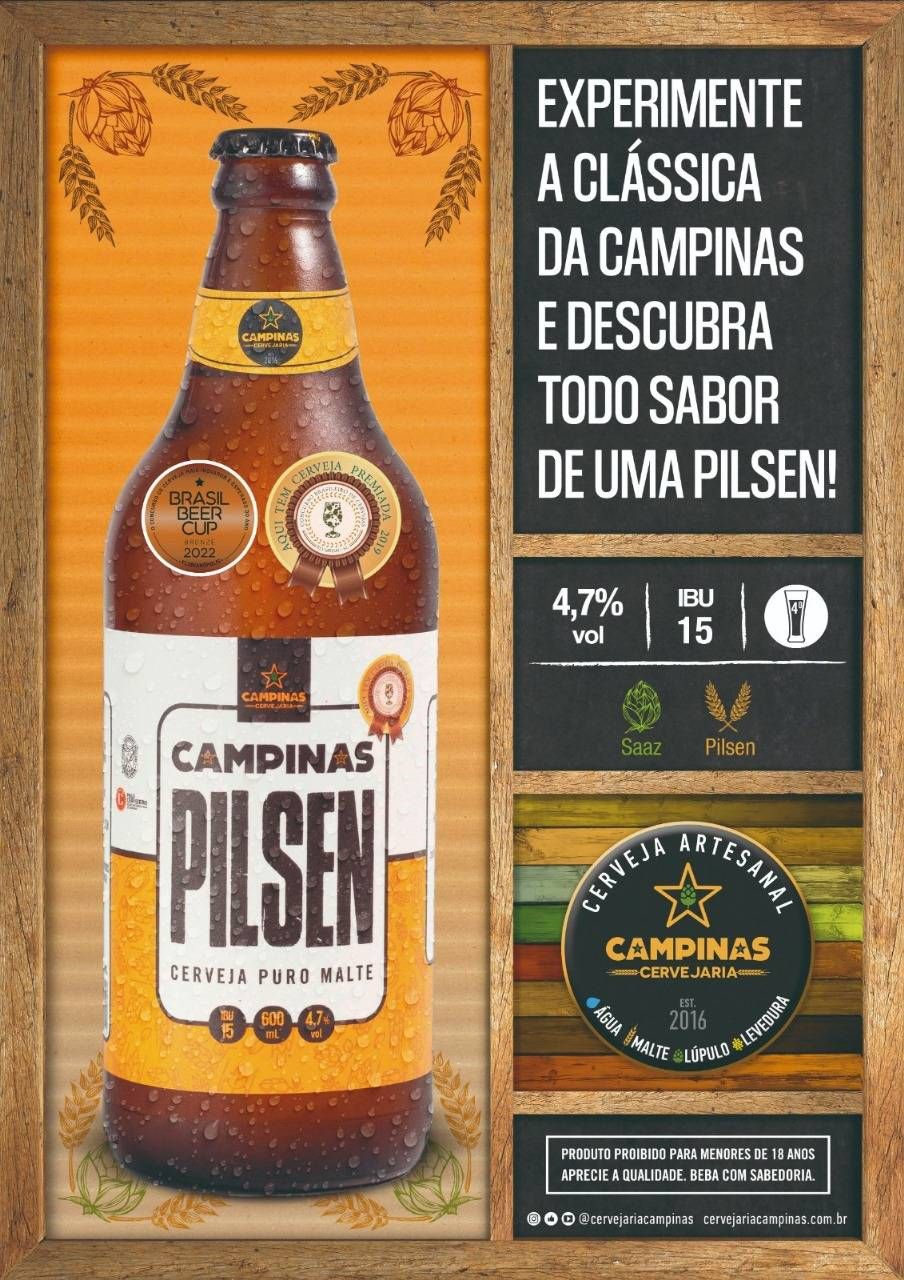 Pôster Campinas Cervejas