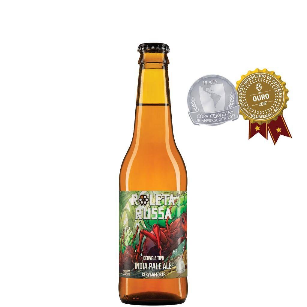 Cerveja Roleta Russa IPA Longneck 330ml