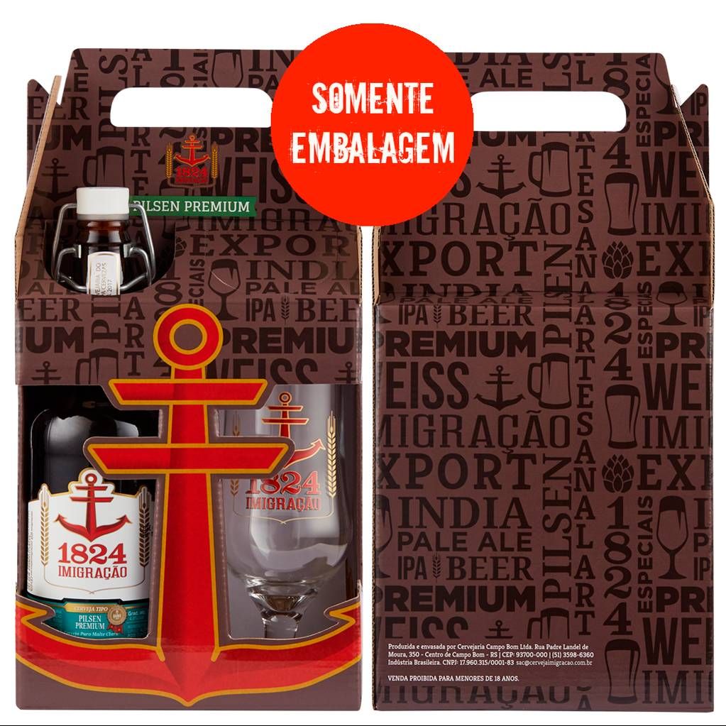 Embalagem Kit Imigração Premium