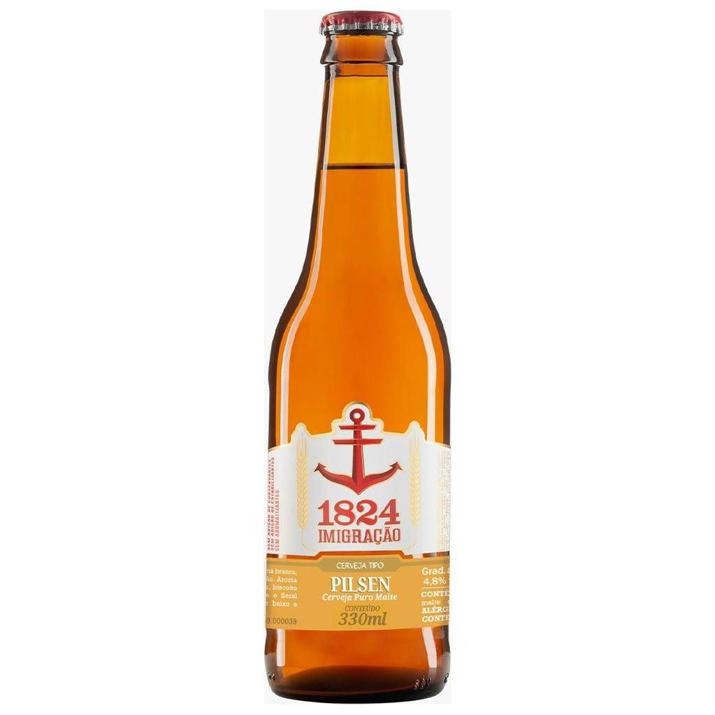 Cerveja Imigração Pilsen Longneck 330ml