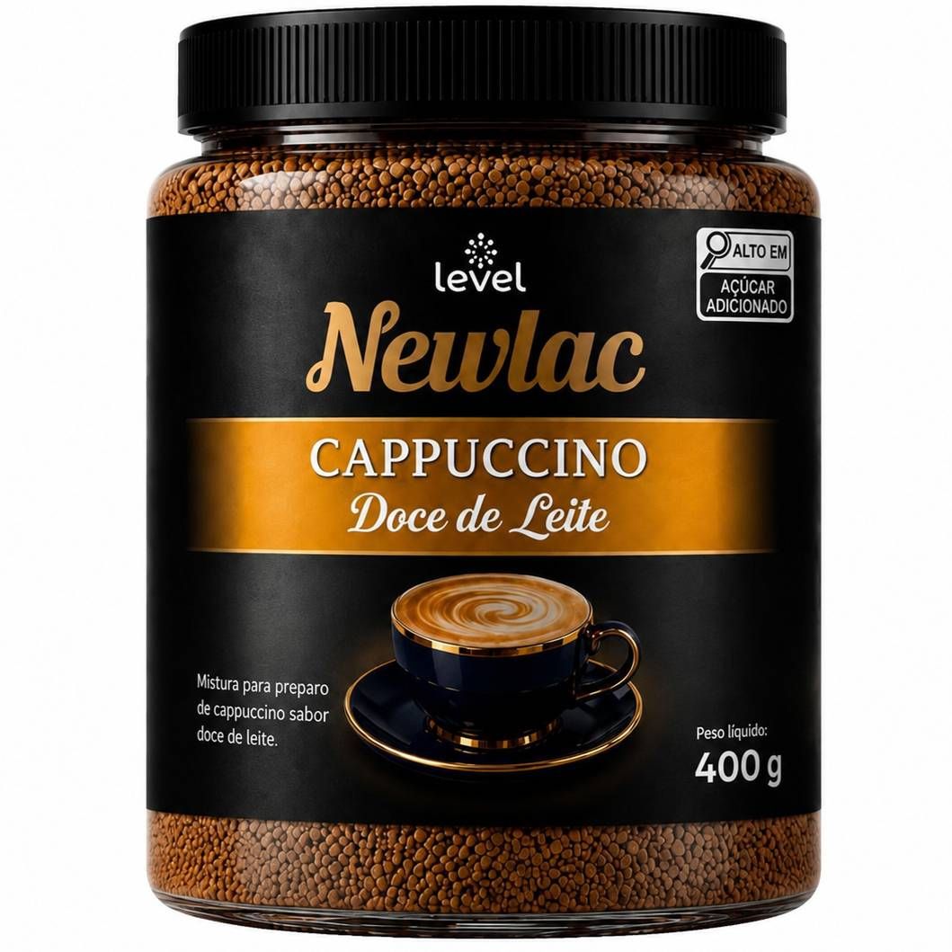 Cappuccino Newlac Doce de Leite 400g