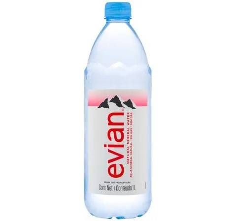 Água Evian Sem Gás PET 1 Litro