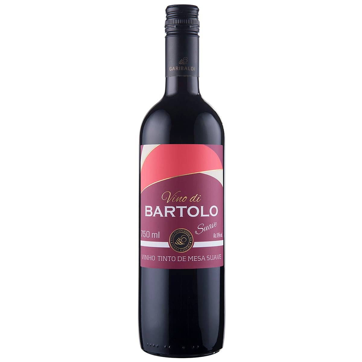 Vinho Garibaldi Vino Di Bartolo Tinto Suave 750ml