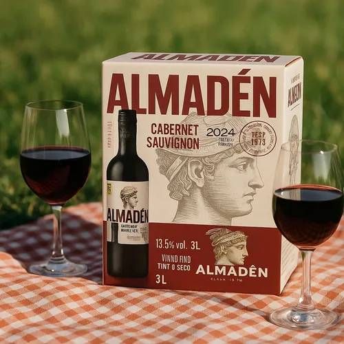 Bag in Box Vinho Almaden Tinto Seco Cabernet Sauvignon 3 Litros