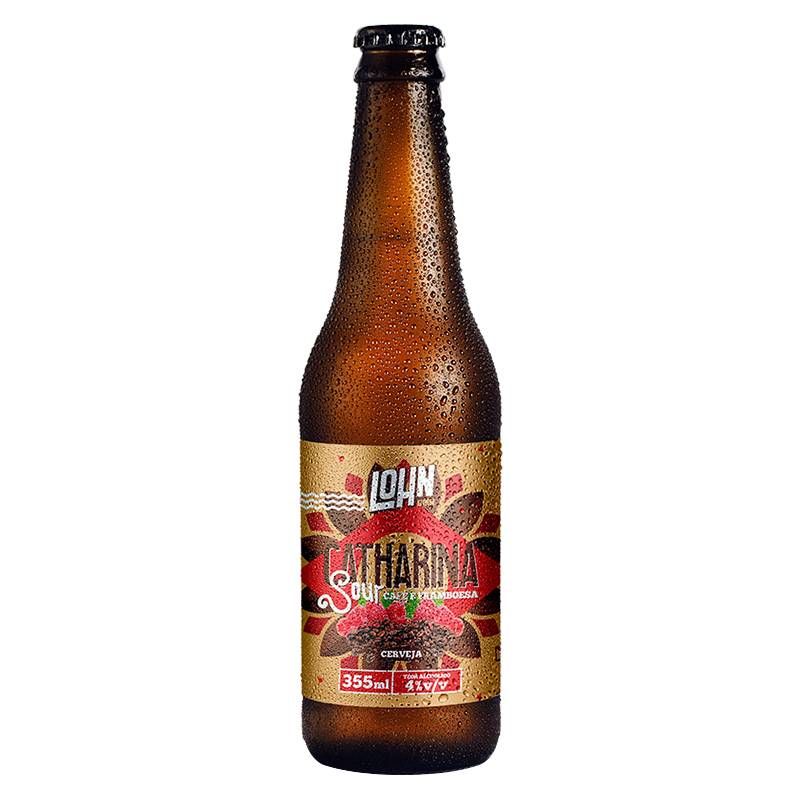 Cerveja Lohn Catharina Sour Café e Framboesa 355ml