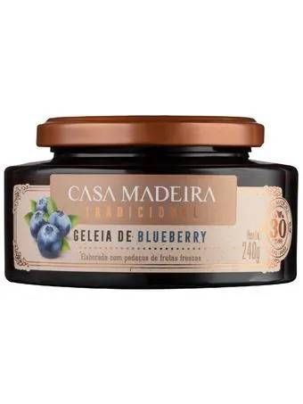 Geleia Casa Madeira Tradicional Blueberry (Mirtilo) 240g