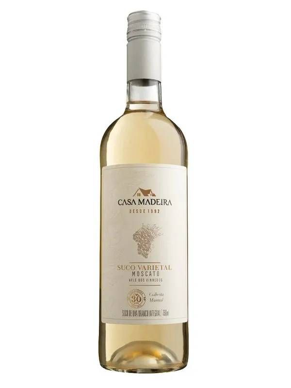 Suco de Uva Casa Madeira Varietal Branco Moscato 750ml