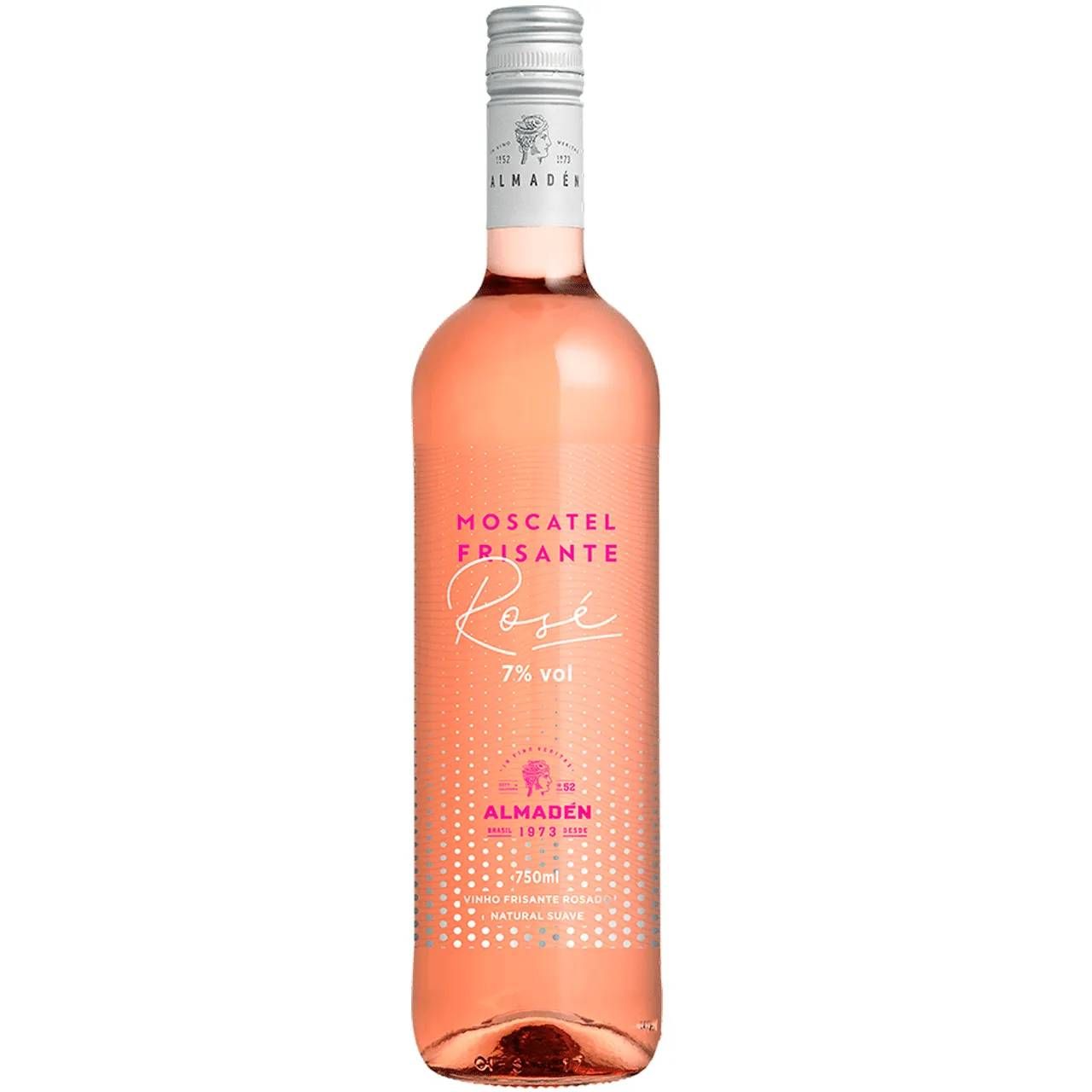 Vinho Almaden Frisante Natural Rosé Suave Moscatel 750ml