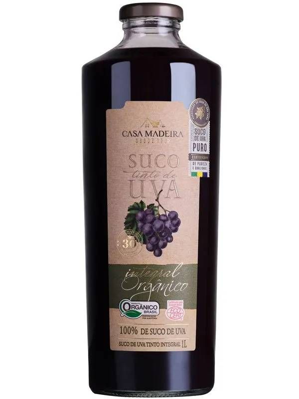 Suco de Uva Orgânico Casa Madeira 1 Litro