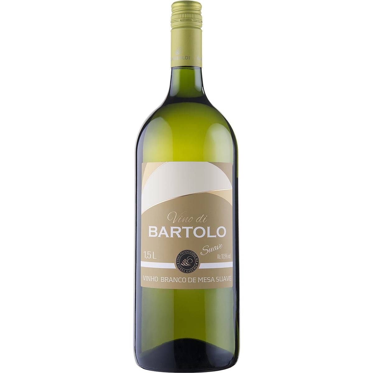 Vinho Garibaldi Vino Di Bartolo Branco Suave 1,5 Litro