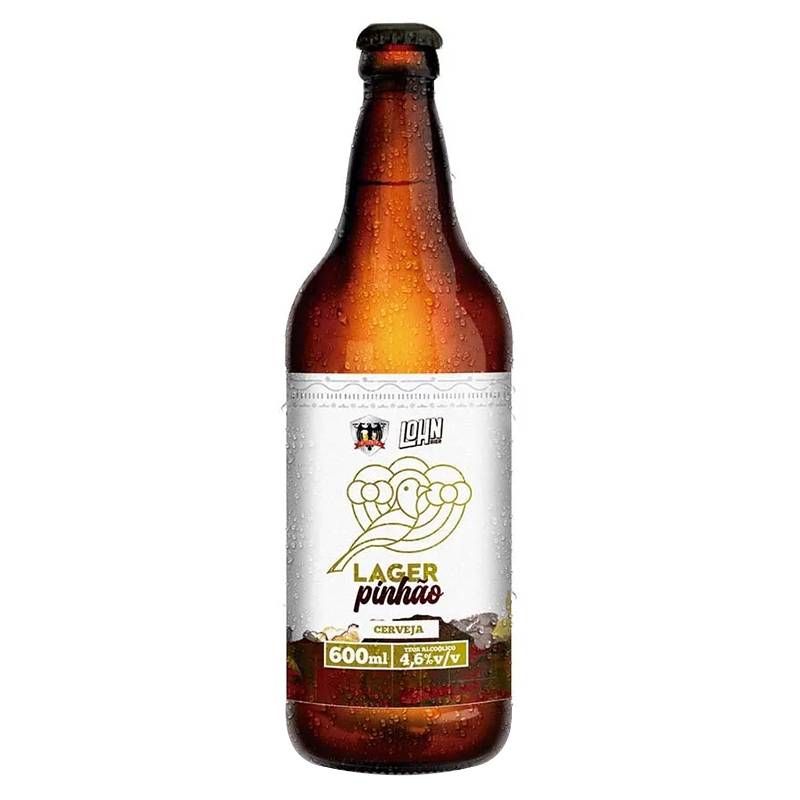 Cerveja Lohn Lager Pinhão 600ml