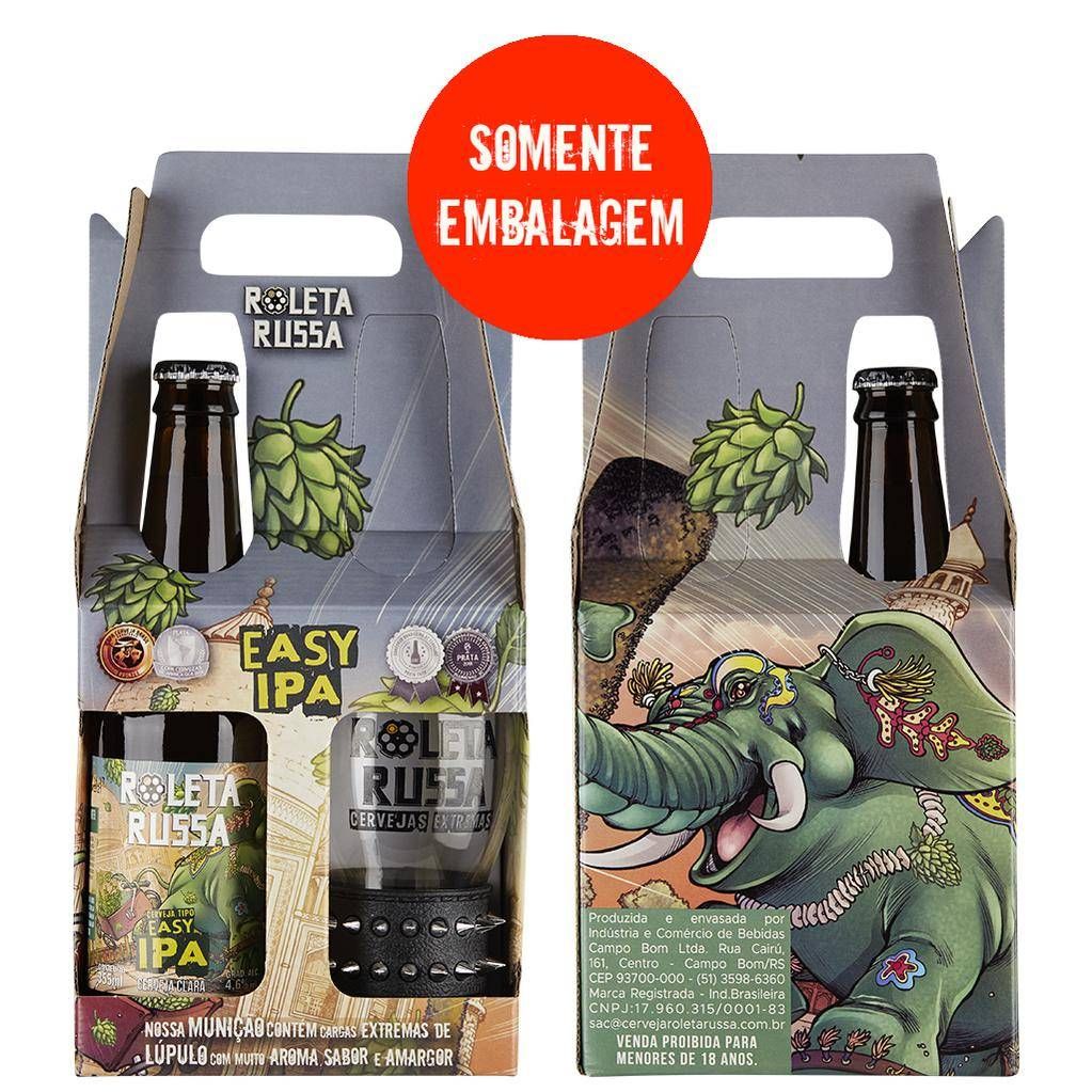 Embalagem para Kit Roleta Russa Easy IPA LN + Copo (Somente embalagem)