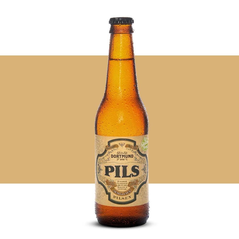 Cerveja Dortmund SEM GLUTEN Pils 355ml