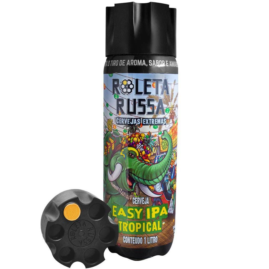 GROWLER PET Roleta Russa Easy IPA Tropical 1 litro