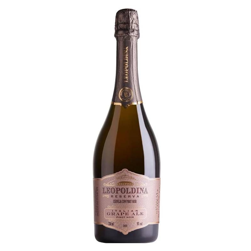 Cerveja Leopoldina Italian Grape Ale Pinot Noir ROSÉ 750ml