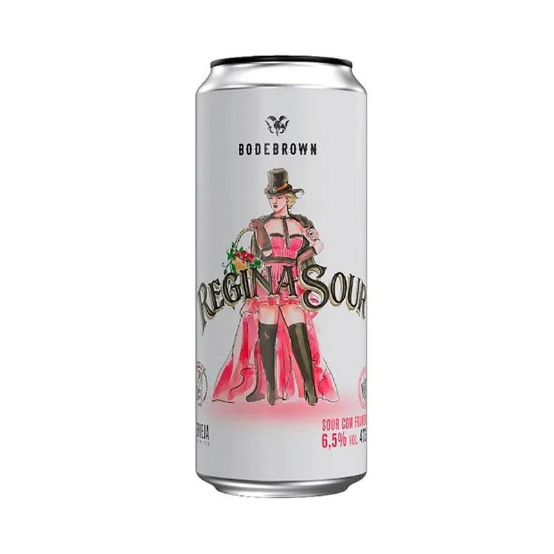 Cerveja Bodebrown Regina Sour Framboesa 470ml