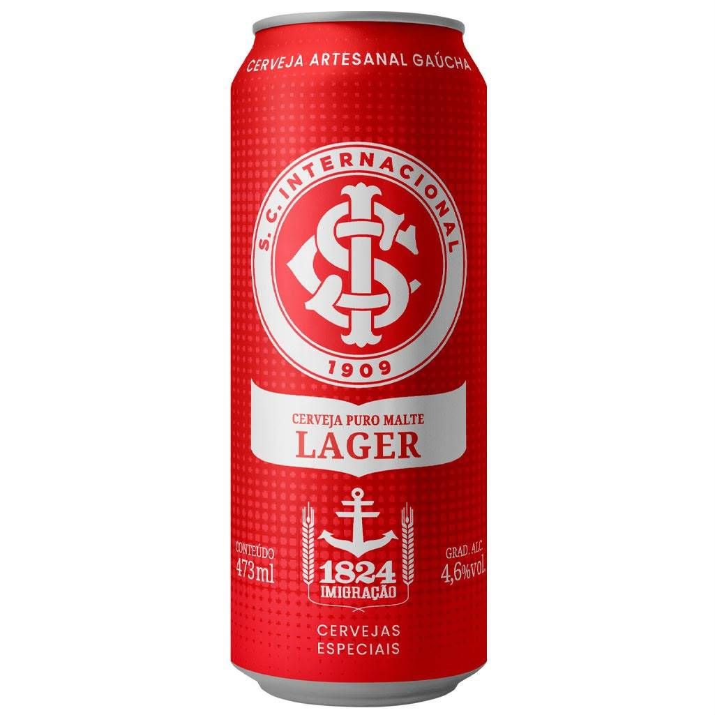 Cerveja Imigração Lager Internacional Lata 473ml