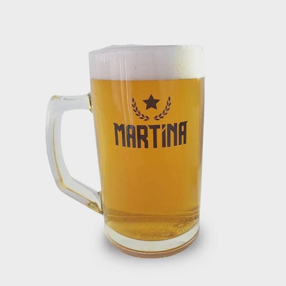 Caneca de Vidro Martina 400ml