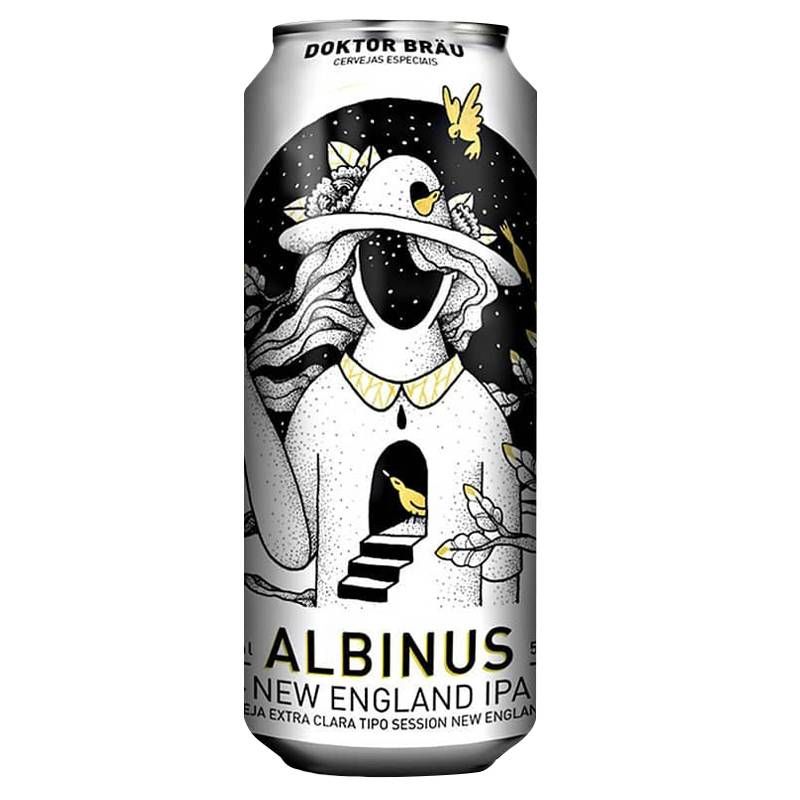 Cerveja Doktor Brau Albinus Session IPA 473ml
