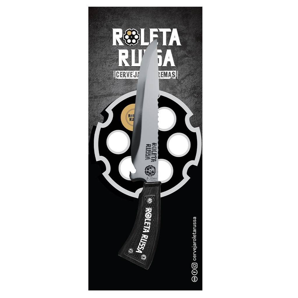Faca Roleta Russa Avental Inox
