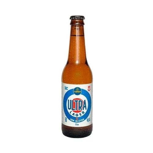Cerveja Campinas Ultra Lager Sem Glúten LN 355ml