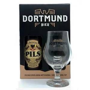 Kit (MONTADO) Dortmund Pils 600ml + Taça Dortmund
