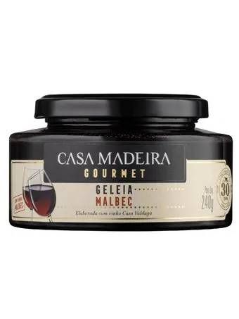 Geleia Casa Madeira GOURMET Malbec 240g